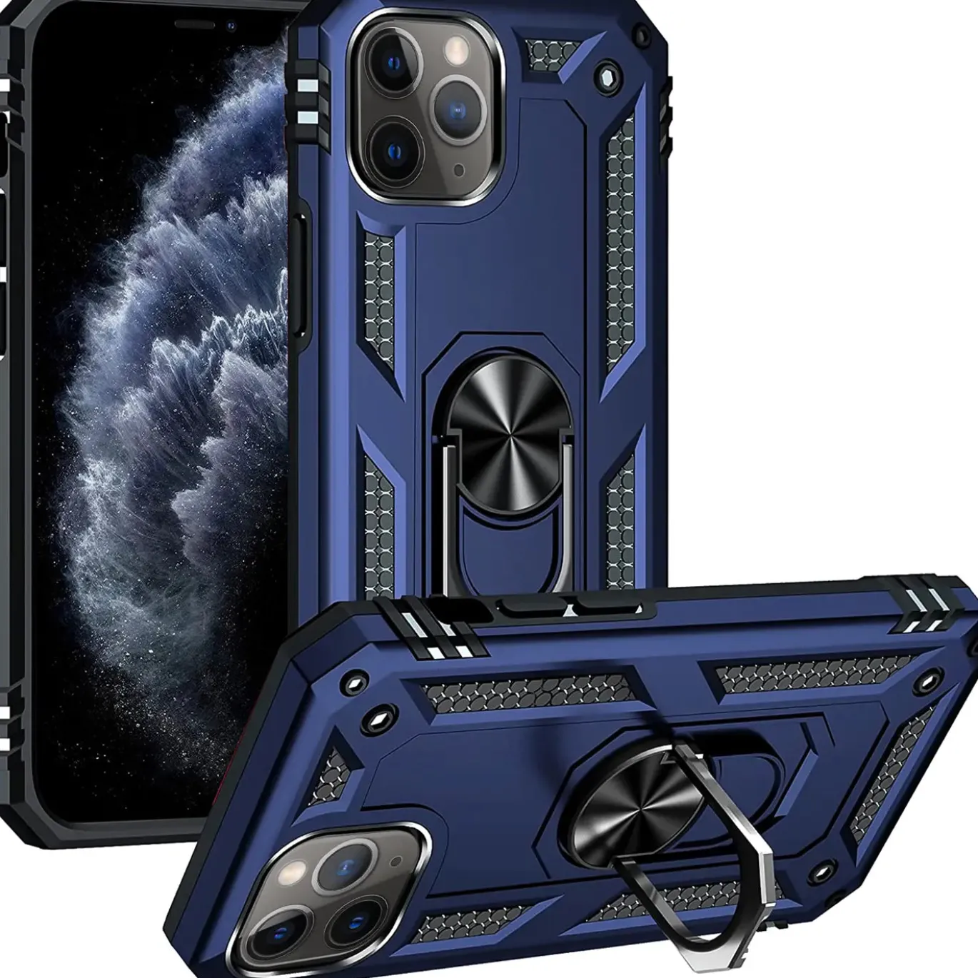 iPhone 11 Pro - Outdoor Hardcase mit Ringhalter