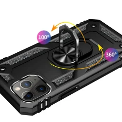 iPhone 11 Pro - Outdoor Hardcase mit Ringhalter