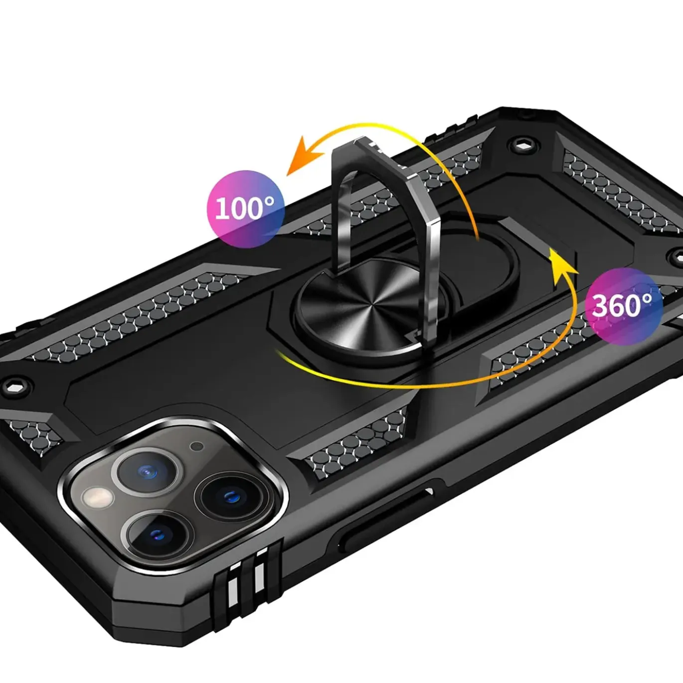 iPhone 11 Pro - Outdoor Hardcase mit Ringhalter