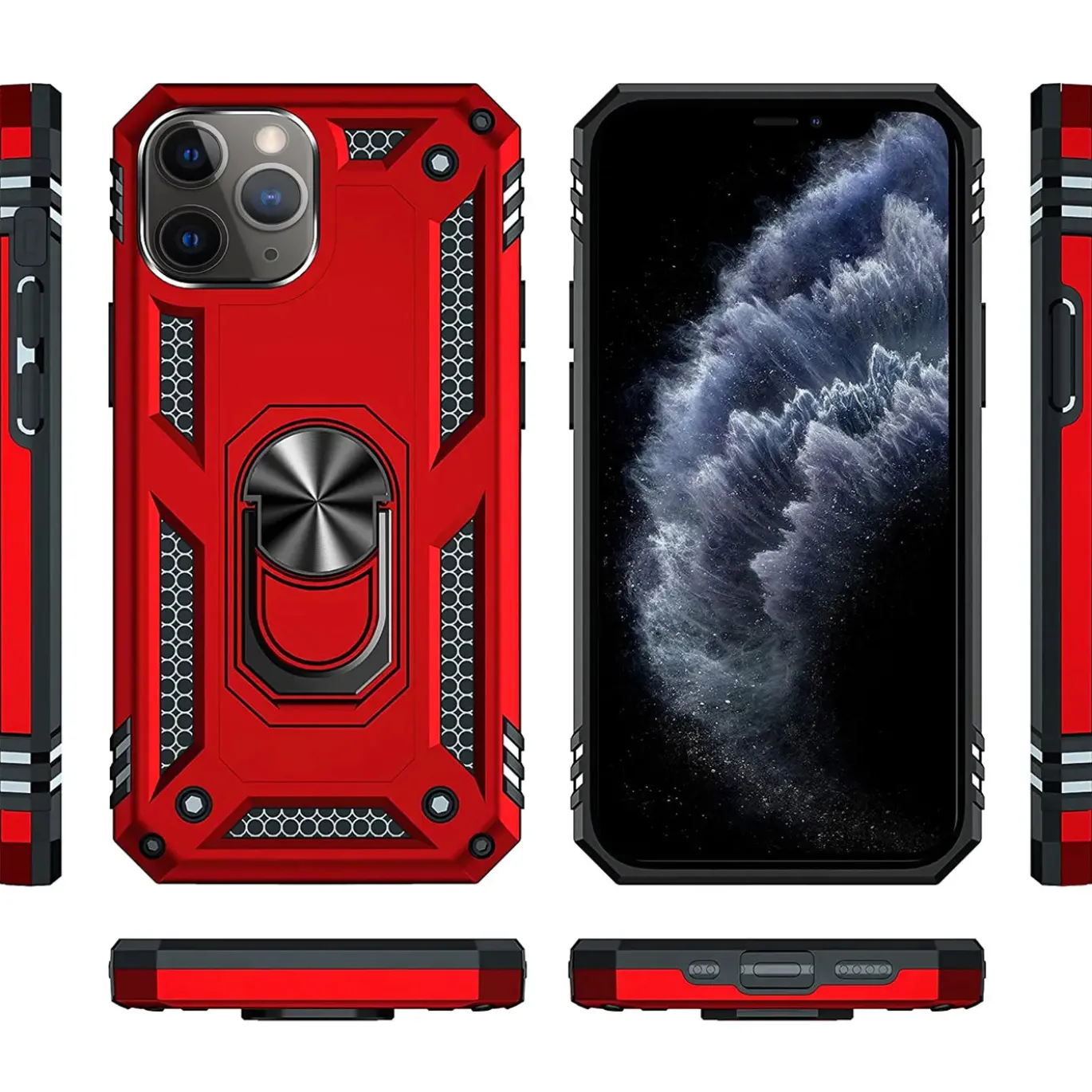 iPhone 11 Pro - Outdoor Hardcase mit Ringhalter