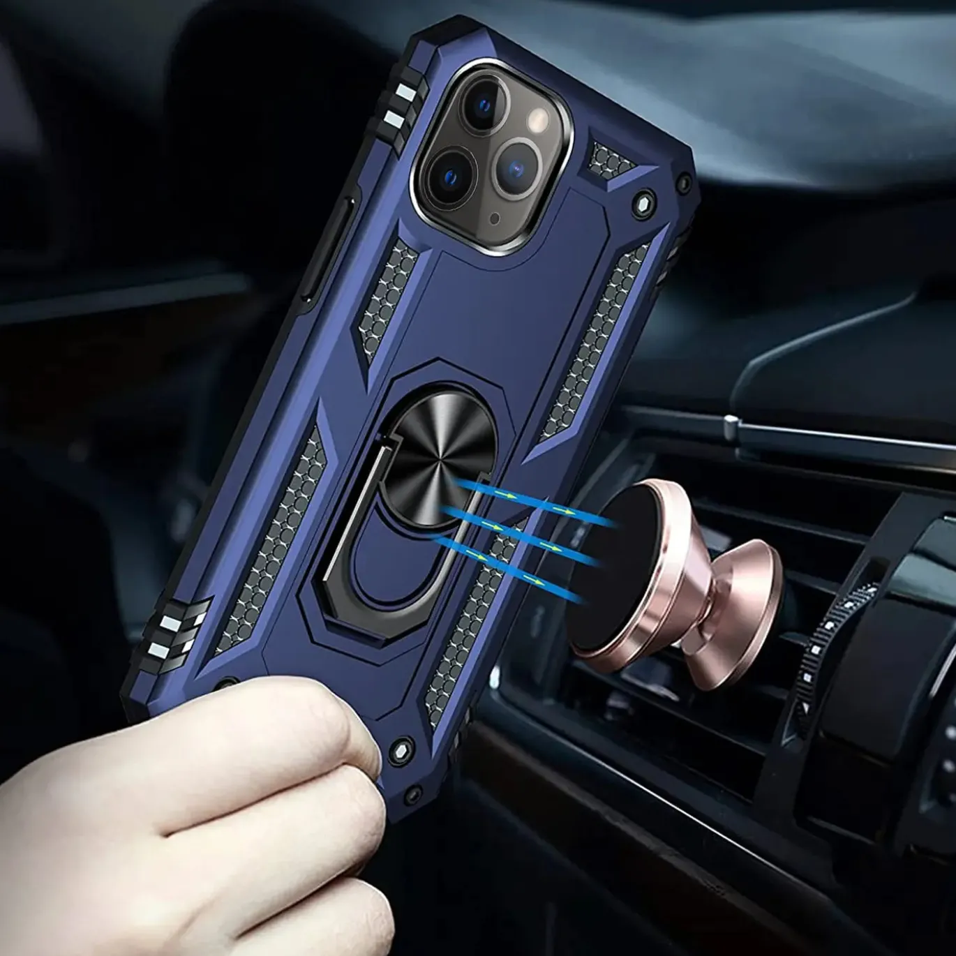 iPhone 11 Pro - Outdoor Hardcase mit Ringhalter