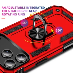iPhone 17 Pro - Outdoor Hardcase mit Ringhalter