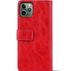 iPhone 11 Pro - Retro Klapphülle mit Karten- & Geldfach