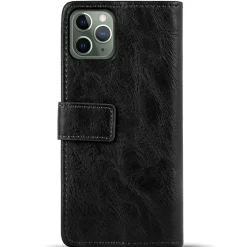 iPhone 11 Pro - Retro Klapphülle mit Karten- & Geldfach