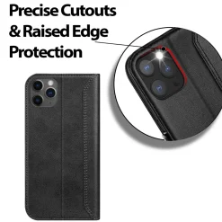 iPhone 11 Pro - Robuste Klapphülle mit RFID Block