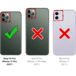 iPhone 11 Pro - Robuste Klapphülle mit RFID Block