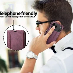 iPhone 17 Pro - Robuste Klapphülle mit RFID Block