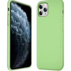 iPhone 11 Pro - Silikon Case mit Mikrofaser-Innenseite