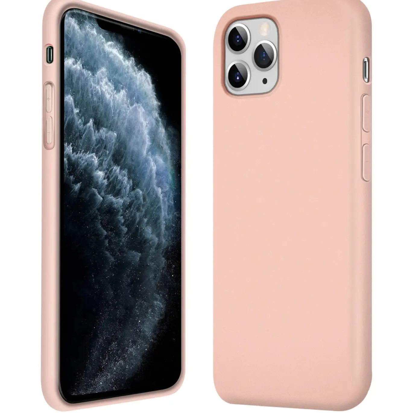 iPhone 11 Pro - Silikon Case mit Mikrofaser-Innenseite