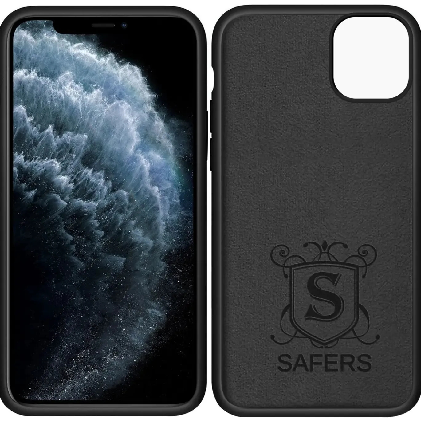 iPhone 11 Pro - Silikon Case mit Mikrofaser-Innenseite