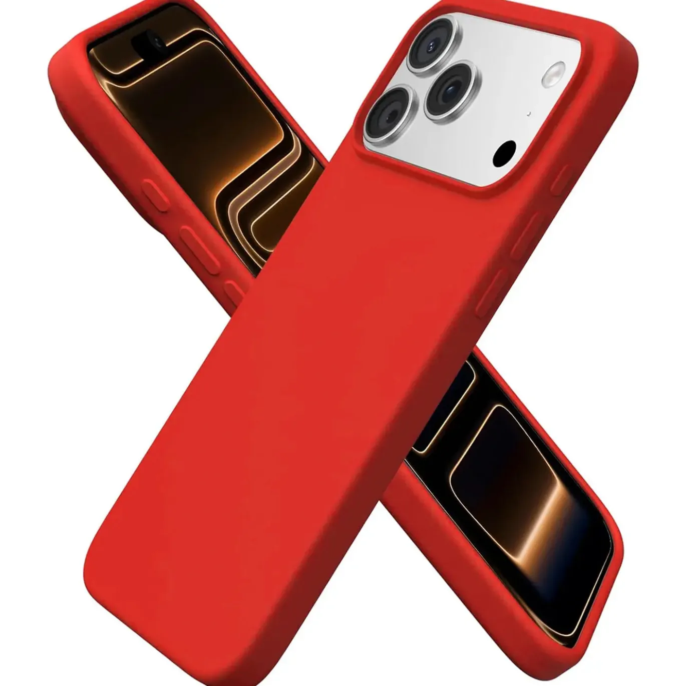 iPhone 17 Pro - Silikon Case mit Mikrofaser-Innenseite