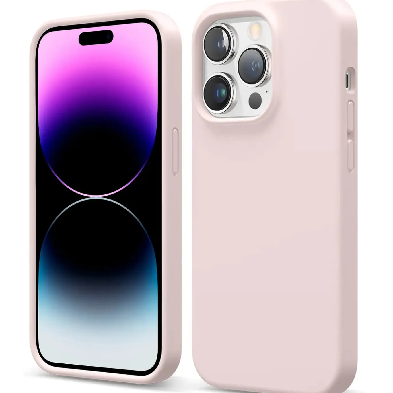 iPhone 15 Pro - Silikon Case mit Mikrofaser-Innenseite