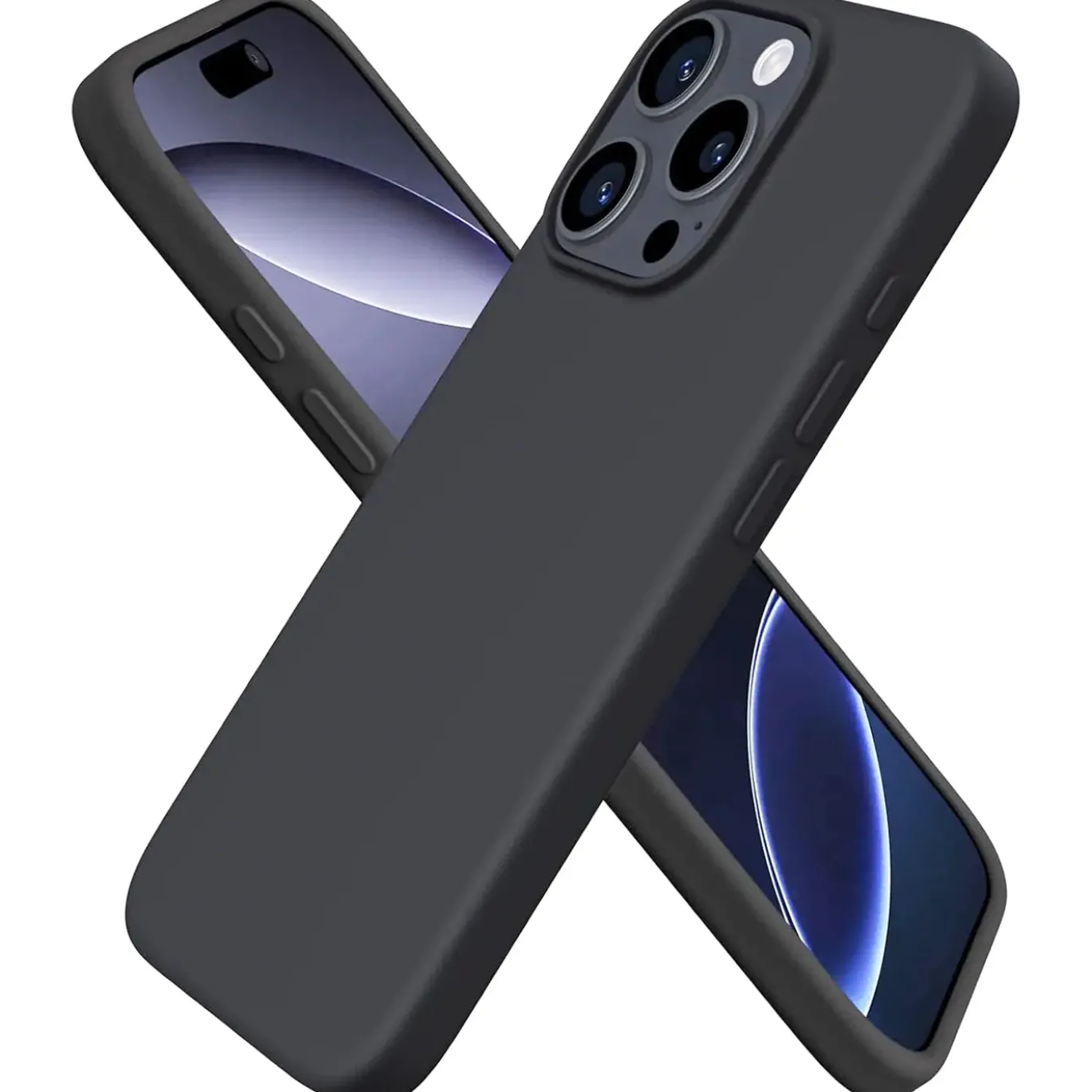 iPhone 16 Pro - Silikon Case mit Mikrofaser-Innenseite