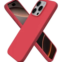 iPhone 16 Pro - Silikon Case mit Mikrofaser-Innenseite