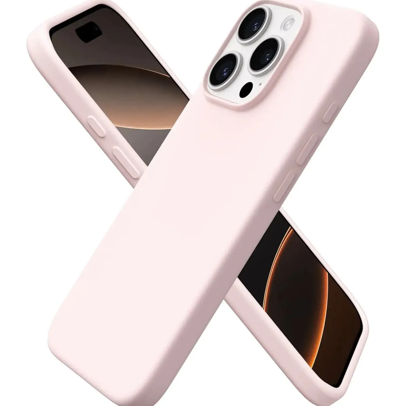 iPhone 16 Pro - Silikon Case mit Mikrofaser-Innenseite