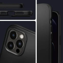 iPhone 13 Pro - Slim Silikon Backcover Schwarz