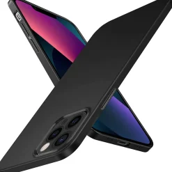 iPhone 13 Pro - Slim Silikon Backcover Schwarz