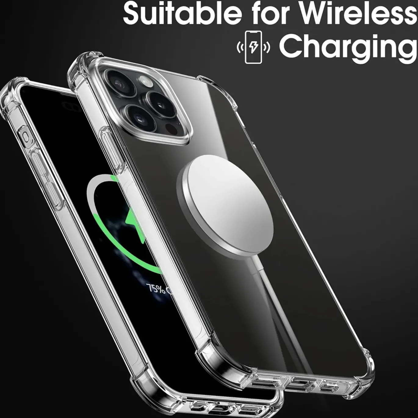iPhone 15 Pro - Stoßfestes Clear Case