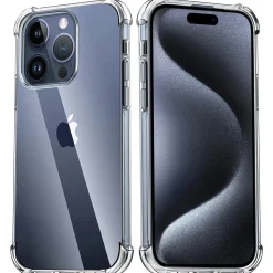 iPhone 15 Pro - Stoßfestes Clear Case