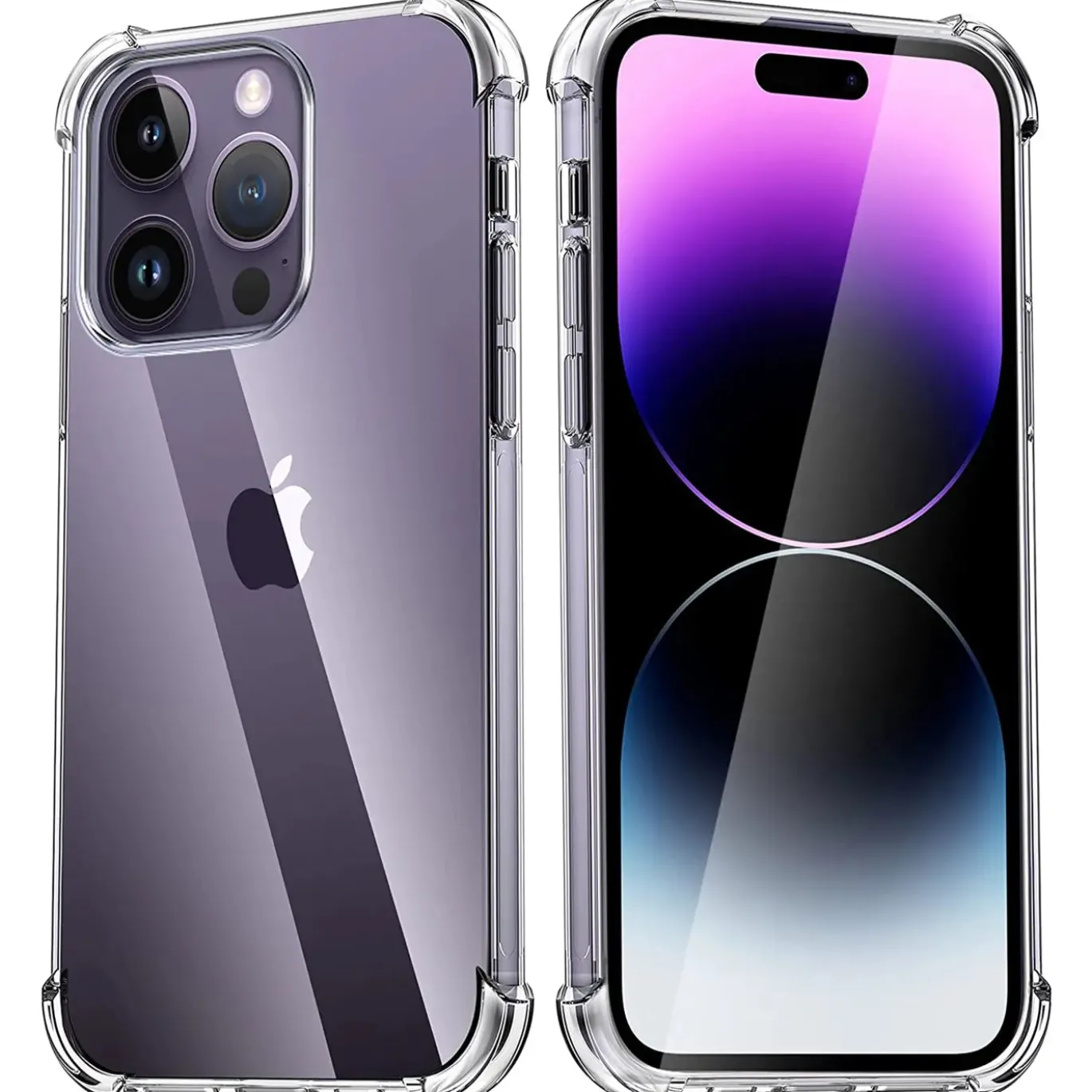 iPhone 14 Pro - Stoßfestes Clear Case