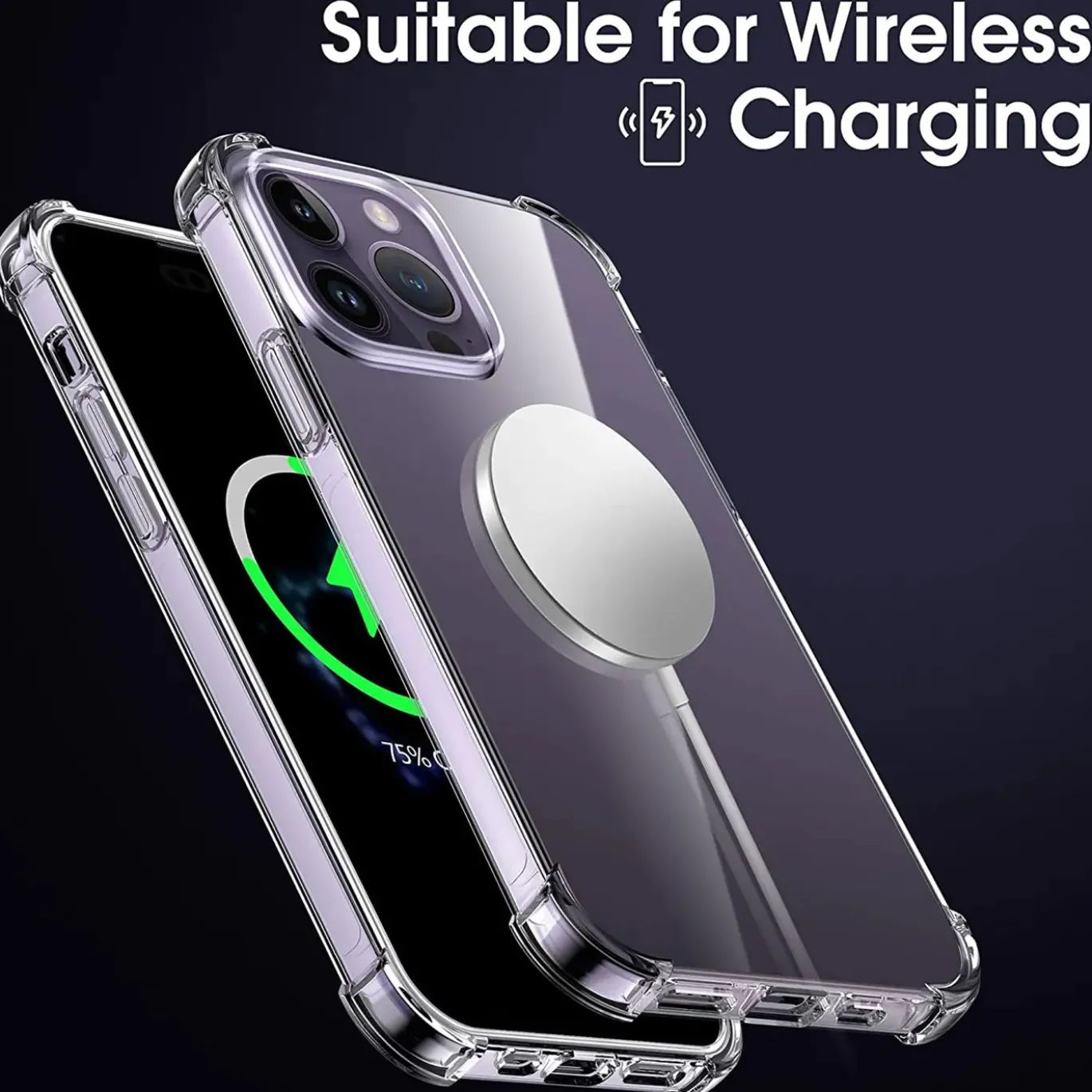 iPhone 14 Pro - Stoßfestes Clear Case