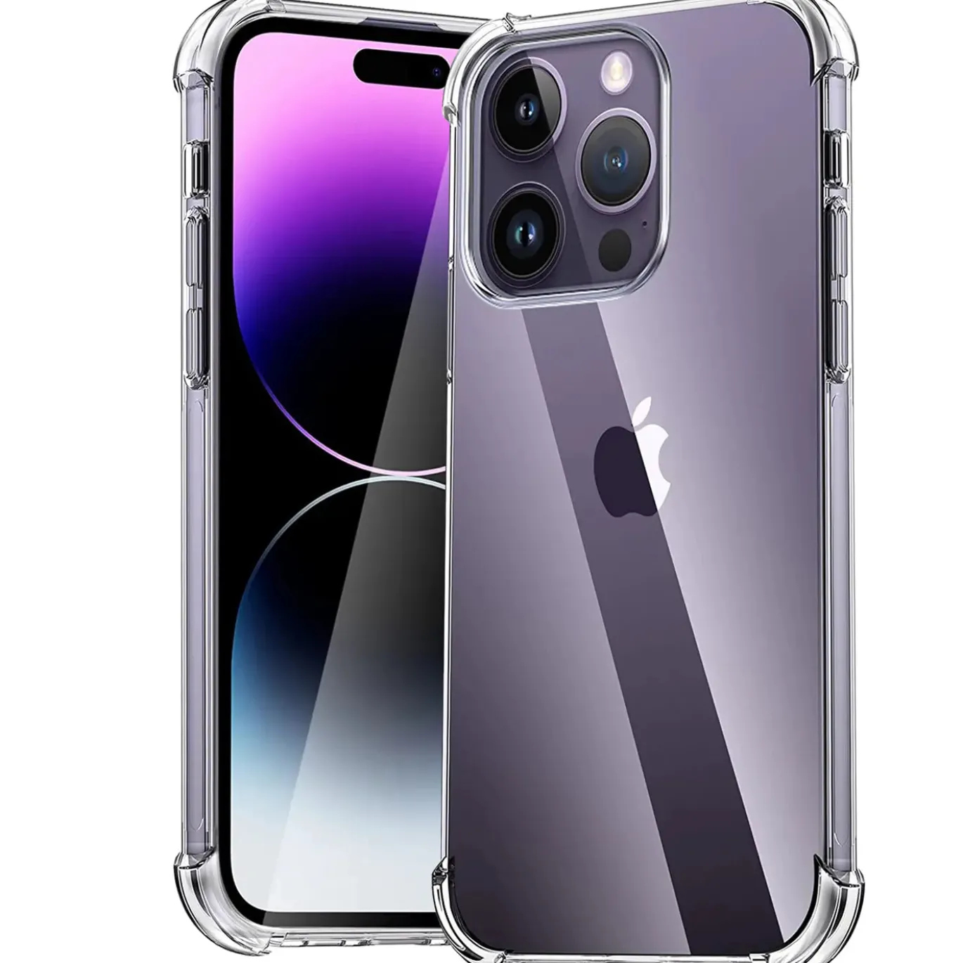 iPhone 14 Pro - Stoßfestes Clear Case