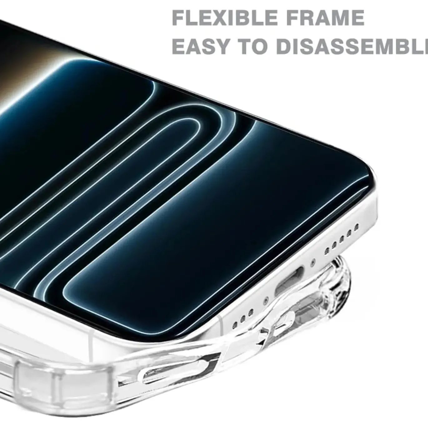 iPhone 17 Pro - Stoßfestes Clear Case