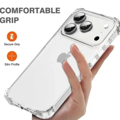 iPhone 17 Pro - Stoßfestes Clear Case