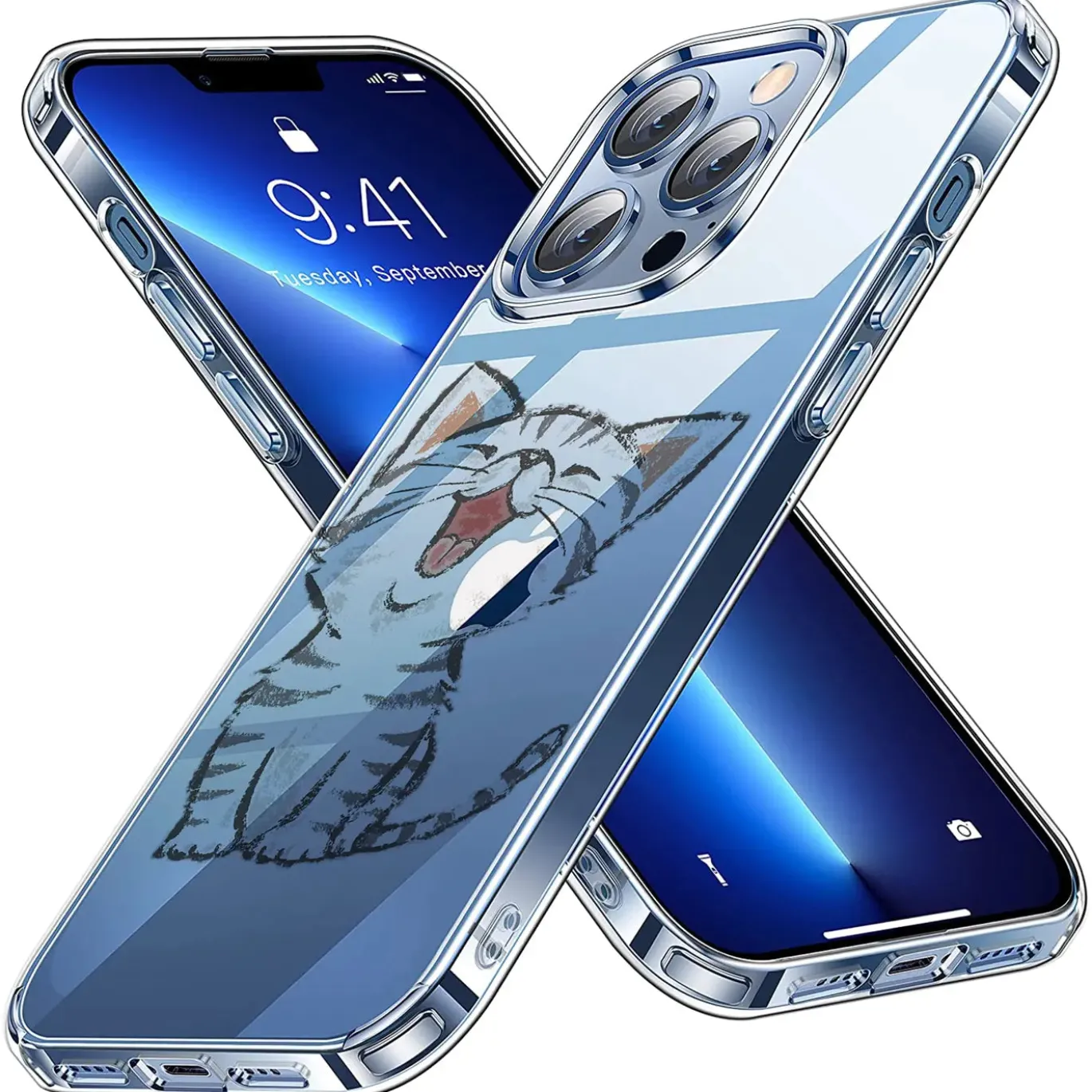 iPhone 14 Pro - TPU Case mit Motivdruck