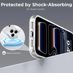 iPhone 17 Pro - Transparente MagSafe Silikonhülle