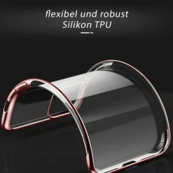 iPhone 11 Pro - Transparente Hülle mit Akzenten