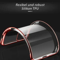 iPhone 11 Pro - Transparente Hülle mit Akzenten
