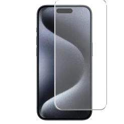 iPhone 15 Pro - 2x 9H Panzer Glasfolie, Displayfolie