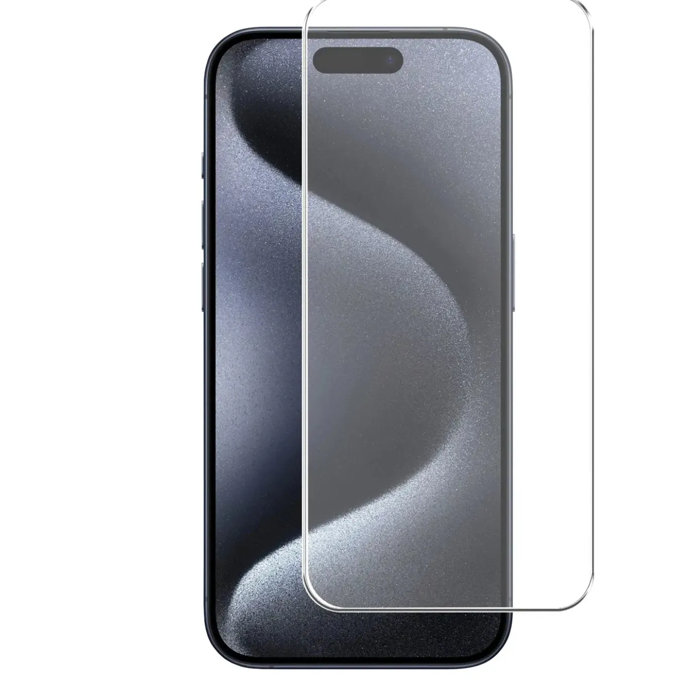 iPhone 15 Pro - 2x 9H Panzer Glasfolie, Displayfolie