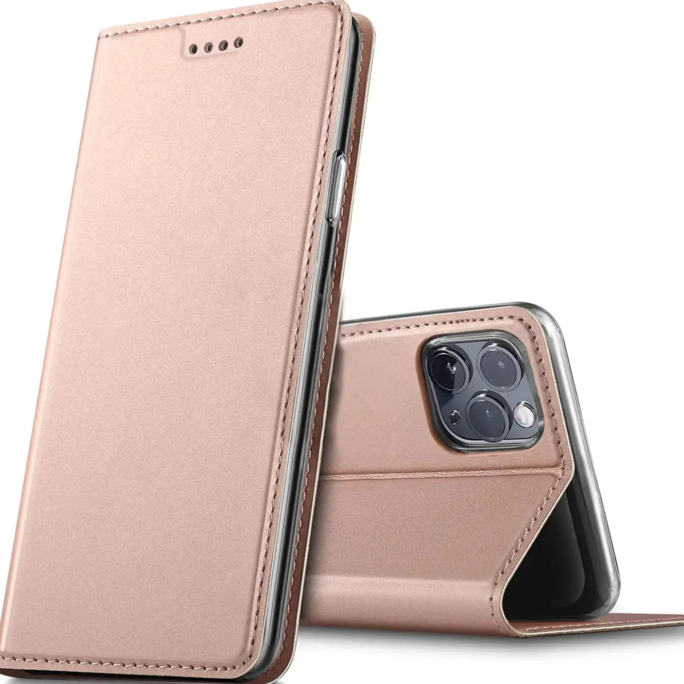 iPhone 12 Pro Max - Booklet Case mit Magnetverschluss