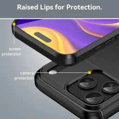 iPhone 17 Pro Max - Carbon Case Hülle, stoßfest