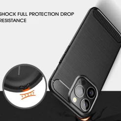 iPhone 14 Pro Max - Carbon Case Hülle, stoßfest