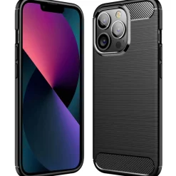 iPhone 13 Pro Max - Carbon Case Hülle, stoßfest