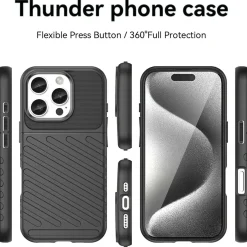 iPhone 16 Pro Max - Elegante Hülle stoßfest & stylisch
