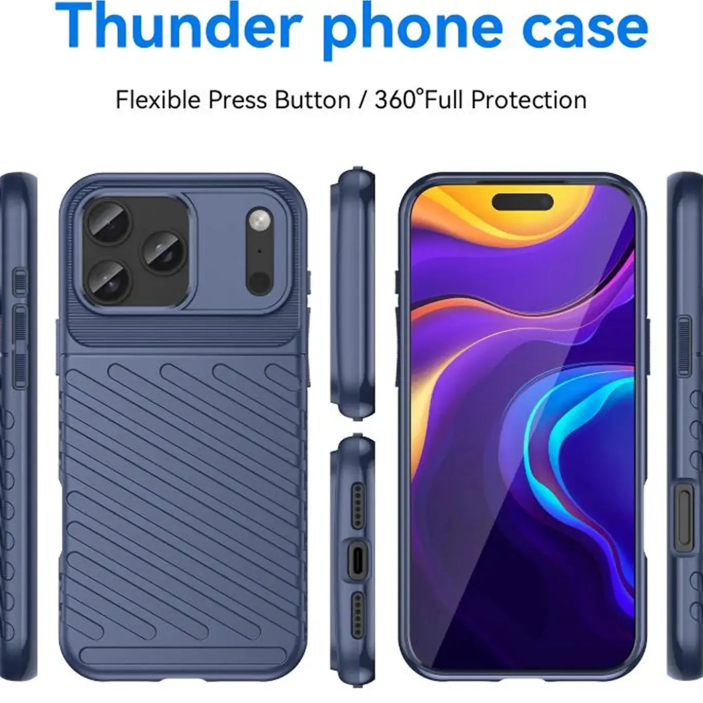 iPhone 17 Pro Max - Elegante Hülle stoßfest & stylisch