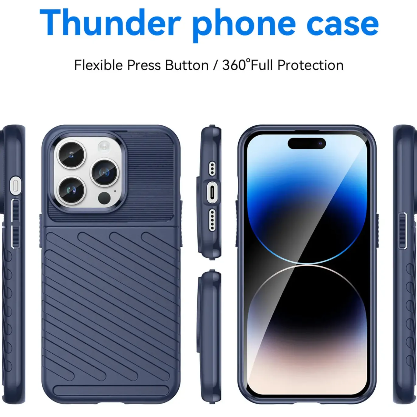 iPhone 14 Pro Max - Elegante Hülle stoßfest & stylisch