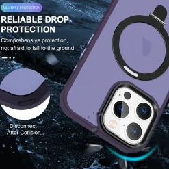 iPhone 16 Pro Max - Farbige MagSafe Hülle mit Ring