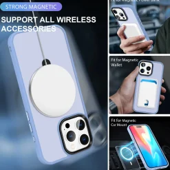 iPhone 16 Pro Max - Farbige MagSafe Hülle mit Ring