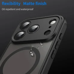iPhone 17 Pro Max - Farbige MagSafe Hülle mit Kameraschutz