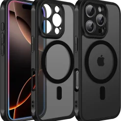 iPhone 16 Pro Max - Farbige MagSafe Hülle mit Kameraschutz