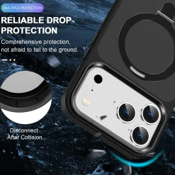 iPhone 17 Pro Max - Farbige MagSafe Hülle mit Ring