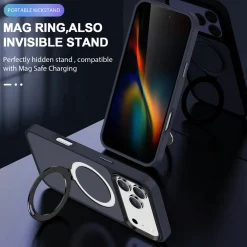iPhone 17 Pro Max - Farbige MagSafe Hülle mit Ring