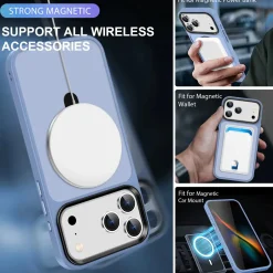iPhone 17 Pro Max - Farbige MagSafe Hülle mit Ring