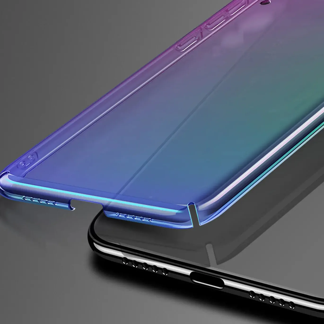iPhone 11 Pro Max - Farbverlauf Hülle ultra dünn