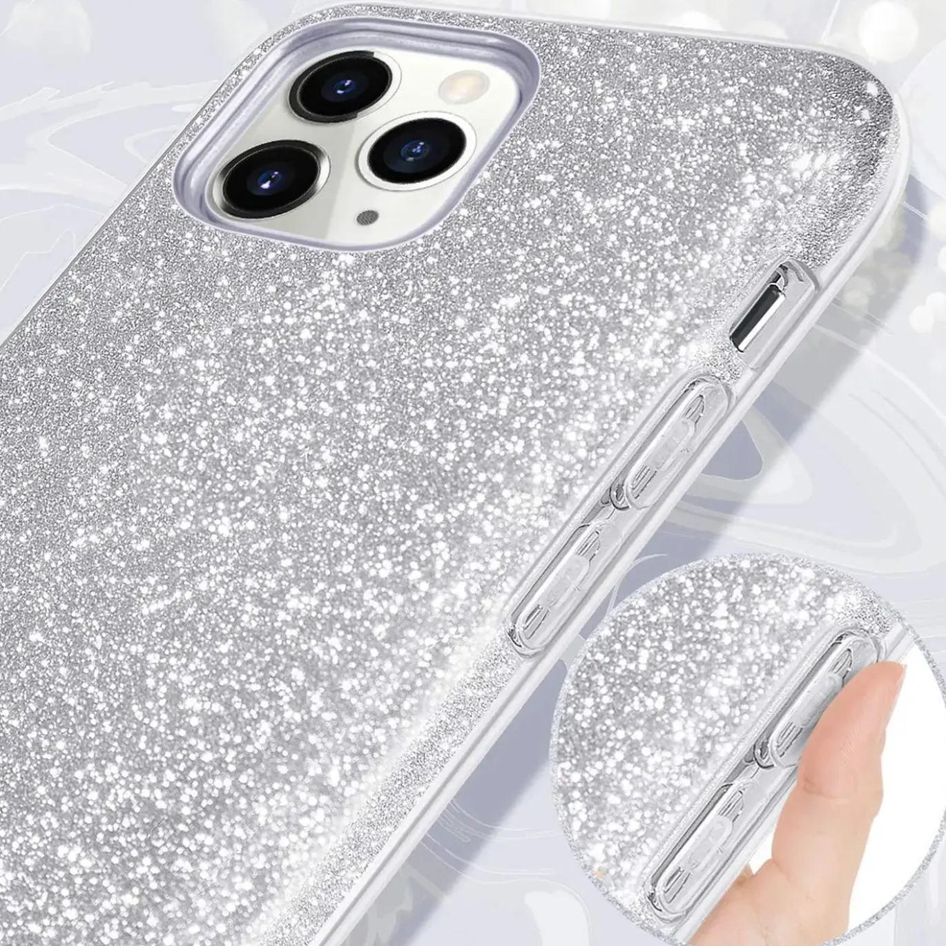 iPhone 11 Pro Max - Glitzer TPU Hülle